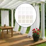 Maxbell 8Pcs Curtain Weight Bags for Wind Unfilled for Window Tablecloth Garden Flag