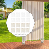 Maxbell 8Pcs Curtain Weight Bags for Wind Unfilled for Window Tablecloth Garden Flag