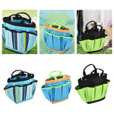Maxbell Garden Tool Bag Gardeners Multipurpose Waterproof with Handle Gardening Tote 30x10x24.5cm Colorful