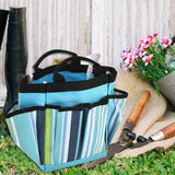 Maxbell Garden Tool Bag Gardeners Multipurpose Waterproof with Handle Gardening Tote 30x10x24.5cm Colorful