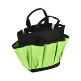 Maxbell Garden Tool Bag Gardeners Multipurpose Waterproof with Handle Gardening Tote 28x10x27.5cm Green