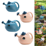 Maxbell Kids Watering Can Lovely Small Water Can for Flowers Indoor Plants Courtyard S Blue