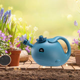 Maxbell Kids Watering Can Lovely Small Water Can for Flowers Indoor Plants Courtyard S Blue