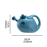 Maxbell Kids Watering Can Lovely Small Water Can for Flowers Indoor Plants Courtyard L Blue