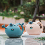 Maxbell Kids Watering Can Lovely Small Water Can for Flowers Indoor Plants Courtyard L Blue