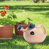 Maxbell Kids Watering Can Lovely Small Water Can for Flowers Indoor Plants Courtyard L Pink