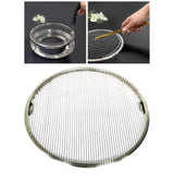 Maxbell Round Barbecue Net Multifunction Nonstick BBQ Tool for Home Restaurant Party 33cm