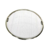 Maxbell Round Barbecue Net Multifunction Nonstick BBQ Tool for Home Restaurant Party 33cm
