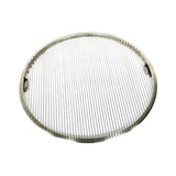 Maxbell Round Barbecue Net Multifunction Nonstick BBQ Tool for Home Restaurant Party 33cm