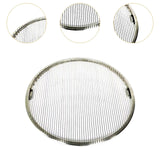 Maxbell Round Barbecue Net Multifunction Nonstick BBQ Tool for Home Restaurant Party 33cm
