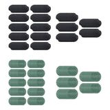 Maxbell Garden Staple Buffer Washers Tents Sod Lawn Landscape Staple Stakes Gaskets Black 50Pcs