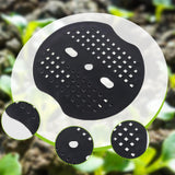 Maxbell Garden Staple Buffer Washers Tents Sod Lawn Landscape Staple Stakes Gaskets Black 100Pcs