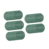 Maxbell Garden Staple Buffer Washers Tents Sod Lawn Landscape Staple Stakes Gaskets Green 50Pcs