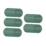 Maxbell Garden Staple Buffer Washers Tents Sod Lawn Landscape Staple Stakes Gaskets Green 50Pcs