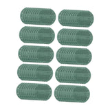 Maxbell Garden Staple Buffer Washers Tents Sod Lawn Landscape Staple Stakes Gaskets Green 100Pcs