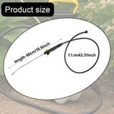 Maxbell Sprayer Wand Replacement Sturdy Spray Wand for Hanging Plant Lawn Flower Bed 48cm