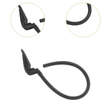 Maxbell Toilet Refill Tube and Clamp Toilet Accessories High Performance Replacement Black