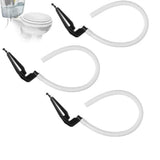 Maxbell Toilet Refill Tube and Clamp Toilet Accessories High Performance Replacement White