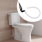 Maxbell Toilet Refill Tube and Clamp Toilet Accessories High Performance Replacement White