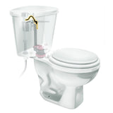 Maxbell Toilet Refill Tube and Clamp Toilet Accessories High Performance Replacement White