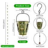 Maxbell Outdoor Rain Chain Home Decoration Drain Gutter Chain for House Yard Outdoor