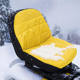 Maxbell Mower Seat Cover Comfortable Premium Riding Mower Cover for Yard Garden Yellow