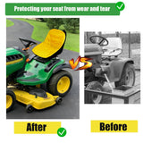 Maxbell Mower Seat Cover Comfortable Premium Riding Mower Cover for Yard Garden Yellow