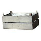Maxbell Wood Planter Box Plant Container Rectangular for Centerpiece Wedding Balcony