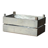 Maxbell Wood Planter Box Plant Container Rectangular for Centerpiece Wedding Balcony