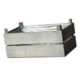 Maxbell Wood Planter Box Plant Container Rectangular for Centerpiece Wedding Balcony
