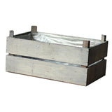 Maxbell Wood Planter Box Plant Container Rectangular for Centerpiece Wedding Balcony
