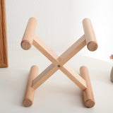Maxbell Wooden Plant Stand Plant Shelf Potted Plants Holder for Balcony Home Bedroom