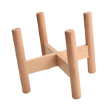 Maxbell Wooden Plant Stand Plant Shelf Potted Plants Holder for Balcony Home Bedroom