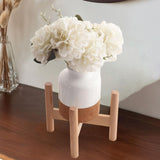 Maxbell Wooden Plant Stand Plant Shelf Potted Plants Holder for Balcony Home Bedroom