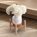 Maxbell Wooden Plant Stand Plant Shelf Potted Plants Holder for Balcony Home Bedroom