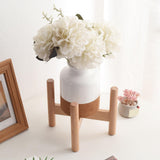 Maxbell Wooden Plant Stand Plant Shelf Potted Plants Holder for Balcony Home Bedroom