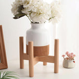 Maxbell Wooden Plant Stand Plant Shelf Potted Plants Holder for Balcony Home Bedroom