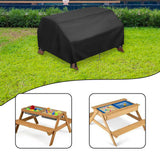 Maxbell Kids Sand Table Cover for Picnic Tables Wooden Outdoor Sensory Tables Garden 210D