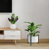 Maxbell Plant Stand Expandable Decorative Flower Pot Holder for Farmhouse Yard Patio