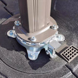 Maxbell Patio Umbrella Base Replace 360° Rotatable for Courtyard Patio Outside Party