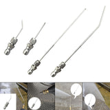 Maxbell Washing Machine Flush Attachment 1/4 inch Quick Connect for Hot Water Heater 5.5cm Bended
