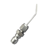 Maxbell Washing Machine Flush Attachment 1/4 inch Quick Connect for Hot Water Heater 5.5cm Bended