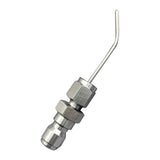Maxbell Washing Machine Flush Attachment 1/4 inch Quick Connect for Hot Water Heater 5.5cm Bended
