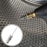 Maxbell Washing Machine Flush Attachment 1/4 inch Quick Connect for Hot Water Heater 5.5cm Straight