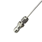 Maxbell Washing Machine Flush Attachment 1/4 inch Quick Connect for Hot Water Heater 20cm Straight