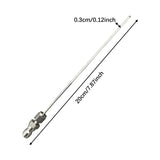 Maxbell Washing Machine Flush Attachment 1/4 inch Quick Connect for Hot Water Heater 20cm Straight