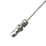 Maxbell Washing Machine Flush Attachment 1/4 inch Quick Connect for Hot Water Heater 20cm Bended