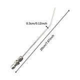 Maxbell Washing Machine Flush Attachment 1/4 inch Quick Connect for Hot Water Heater 20cm Bended