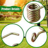 Maxbell 4 Pieces 330105 Metal High Reliability Sturdy Power Rake Replacement Springs