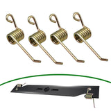 Maxbell 4 Pieces 330105 Metal High Reliability Sturdy Power Rake Replacement Springs